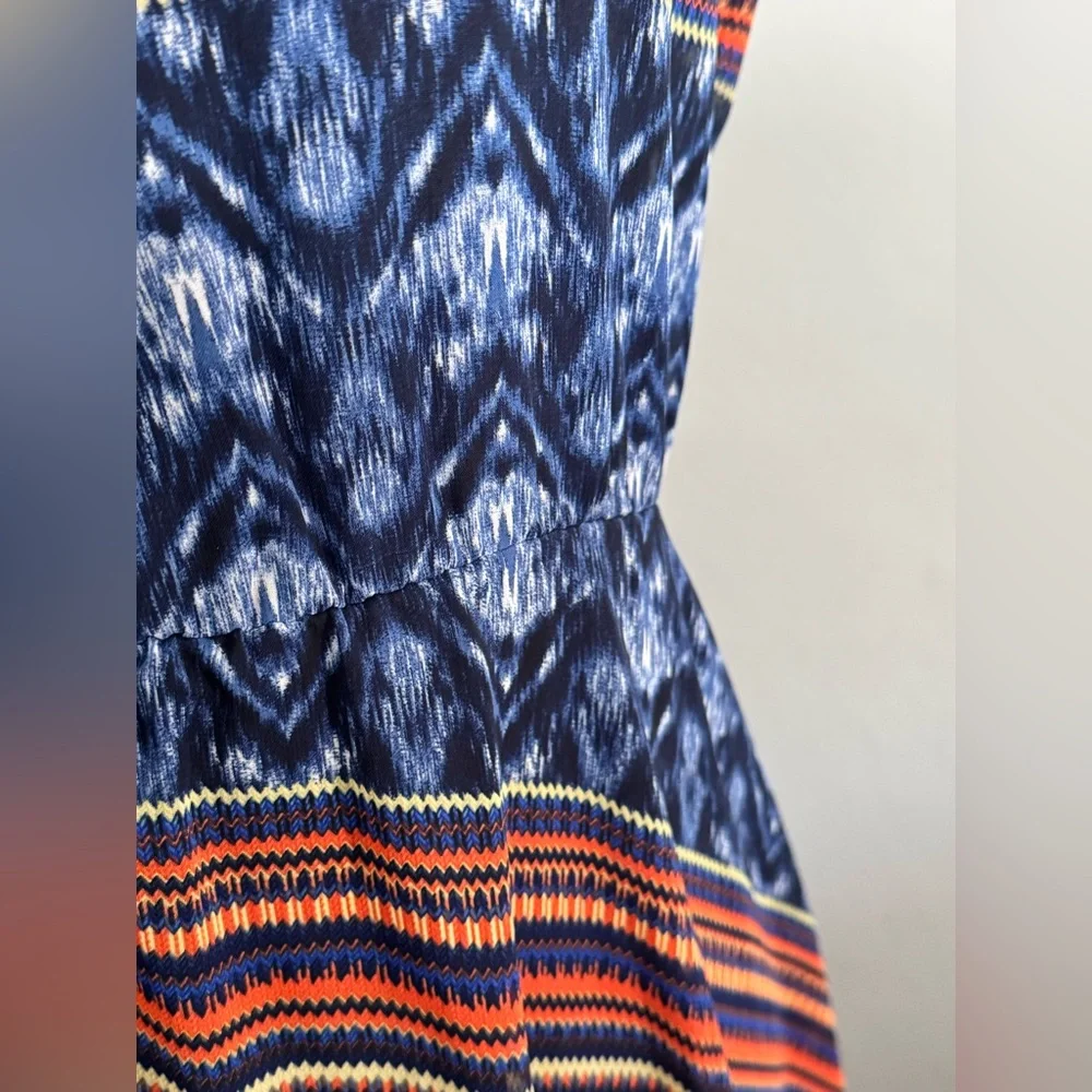 Rare Anthropologie Maeve - Multicolor Strapless Dress - Size Large - Picture 6 of 10